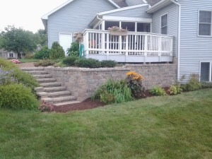 Wall, Steps, Landscape