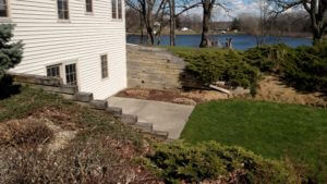 Timber retaining walls - falling down